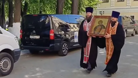 Во Владимирскую область прибыла икона святого князя Александра Невского
