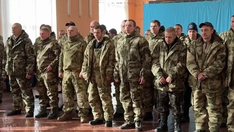 Из Владимирской области 30 бойцов уехали по контракту на СВО