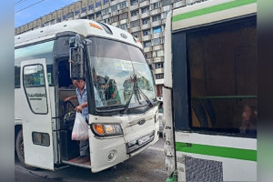 Во Владимире произошли две аварии с участием автобусов