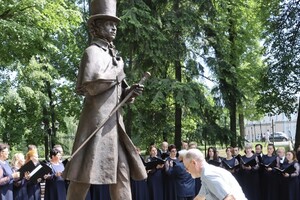 Во Владимире открыли памятник Александру Пушкину