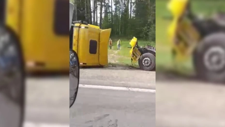 Во Владимирской области фуру разорвало на части после ДТП с КамАЗом