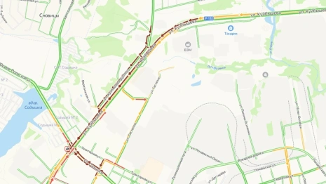 Во Владимире Пекинка встала в мертвой пробке