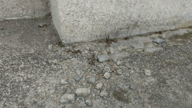 Во Владимире жильцы дома на Алябьева испугались осыпающегося фасада