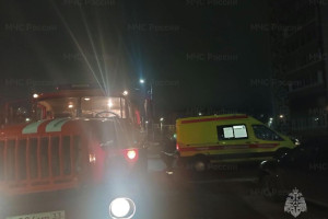 Мама и двое детей пострадали при пожаре в Коврове