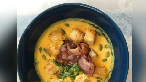 Готовим вместе: тыквенный крем-суп из «Кулинарных сказок» Владимирской области 