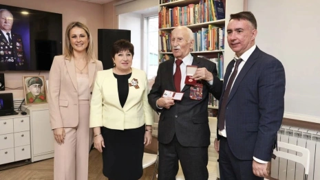 Ветеран Великой Отечественной из Владимира получил нагрудный знак «Почетного гражданина»