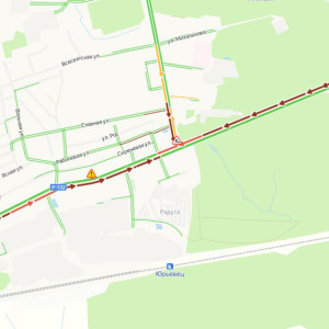 Владимирские автомобилисты встали в 8-километровой пробке на трассе Р-132