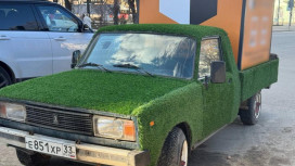 Машину-газон заметили во Владимире