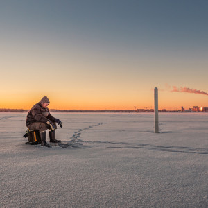 Во Владимирской области задержали браконьера с большой сетью