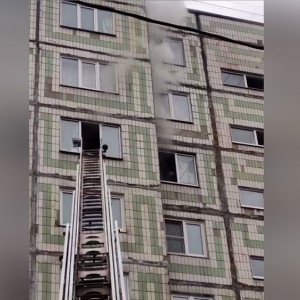 Жители Владимира сообщили о пожаре в 9-этажке в Добром