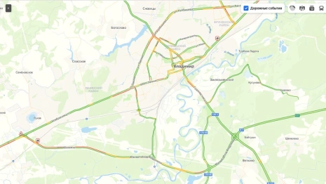 Южный обход Владимира вновь встал в 7-километровой пробке