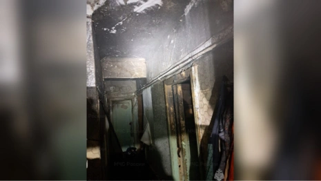 При пожаре в Собинском районе пострадал 1 и спасли 4 человек