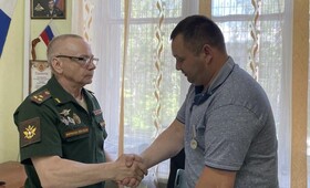 Бойца СВО из Гусь-Хрустального наградили «За Отвагу»