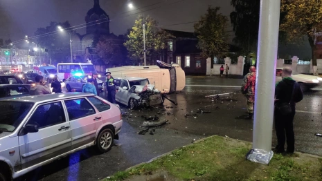 Появились подробности массового ДТП с инкассаторской машиной во Владимире