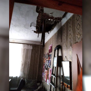 В многоквартирном доме в Муроме рухнула крыша