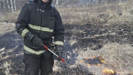 За сутки во Владимирской области произошло 6 возгораний сухой травы
