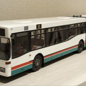 Моделист из Гусь-Хрустального воссоздал копию владимирского автобуса-гармошки