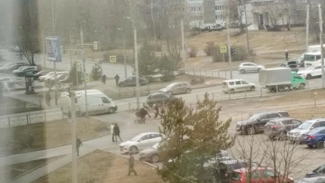 Жители Владимира пожаловалось на опасный перекресток у парка «Дружба»