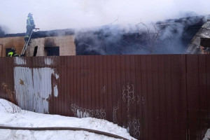 В Гусь-Хрустальном жильцы успели выбежать из горящего дома 