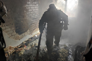 Во Владимирской области на пожаре эвакуировали 40 человек