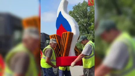 Во Владимире в сквере «Патриот» установили фигуру с символикой СВО