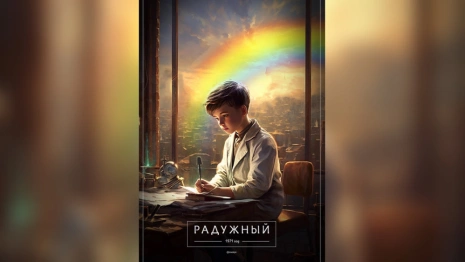 Нейросеть представила образ города Радужный