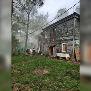 На пожаре в Петушках погибла женщина