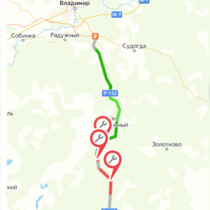 Во Владимирской области на трассе Р-132 ограничат движение до октября
