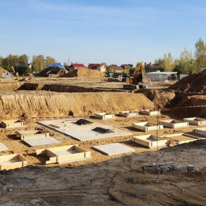 В Александрове произошел пожар на стройке новой школы