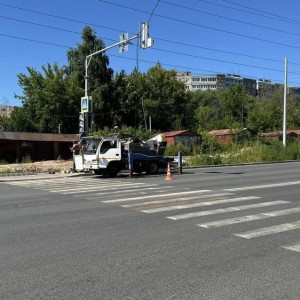 На Рпенском проезде во Владимире установили светофор