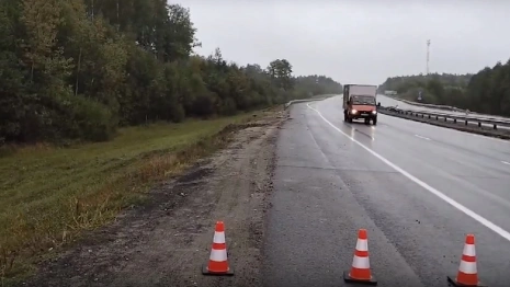 Появилось видео с места ДТП, в котором погиб 45-летний директор телеканала Гусь-Хрустального