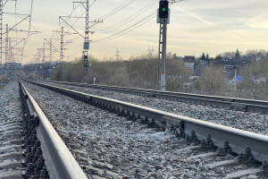 Во Владимире в микрорайоне Юрьевец установили шумозащитные экраны рядом с железной дорогой