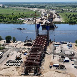 Строительство вантового моста в Муроме вышло на максимальный уровень	