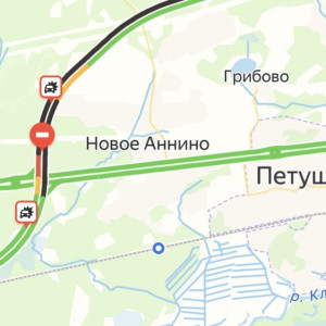 На М-12 в Петушинском районе машины загорелись после столкновения