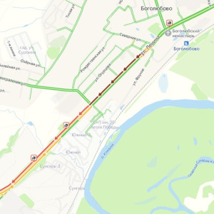 Въезд во Владимир заблокировала авария в Боголюбово