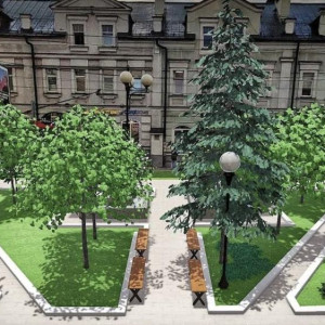 Во Владимире показали проект благоустройства Вокзального спуска