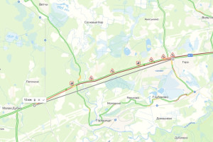Въезд во Владимирскую область со стороны Москвы встал в 13-километровой пробке 