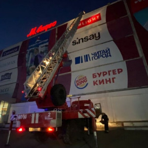 Во владимирском ТЦ «Мегаторг» произошёл пожар