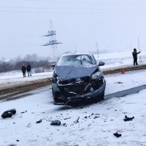Две легковушки разбились на трассе Р-132 Золотое кольцо под Владимиром
