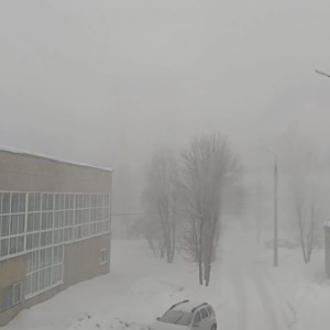Во Владимире внезапно началась метель