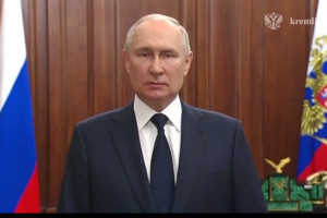 Путин выступил с новым обращением к россиянам
