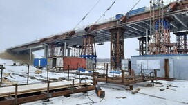 Во Владимирской области работы на мосту через Оку на М-12 запланировали завершить весной
