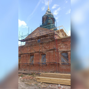 В Суздале начали возрождать церковь Сретения и колокольню в женском монастыре