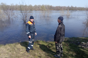 В Гороховце за сутки уровень воды в Клязьме вырос на 13 см