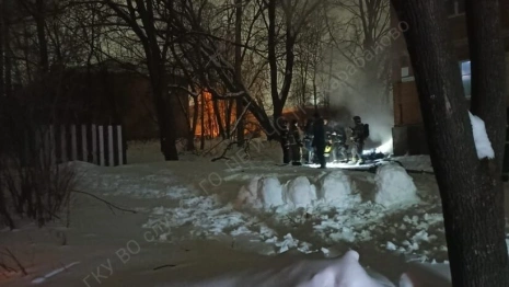 В Киржаче эвакуировали 45 человек из-за пожара в подвале