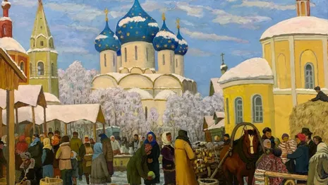 Во Владимире откроют выставку с картинами про русской зимы
