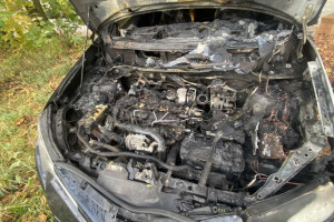 Во Владимирской области подожгли автомобиль