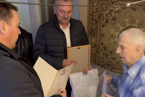 Ветерану Великой Отечественной из Владимира исполнилось 100 лет