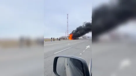 Во Владимире у «Глобуса» загорелась ГАЗель