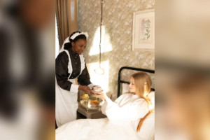 Реклама отеля в Суздале с темнокожей девушкой вызвала волну негатива в Сети